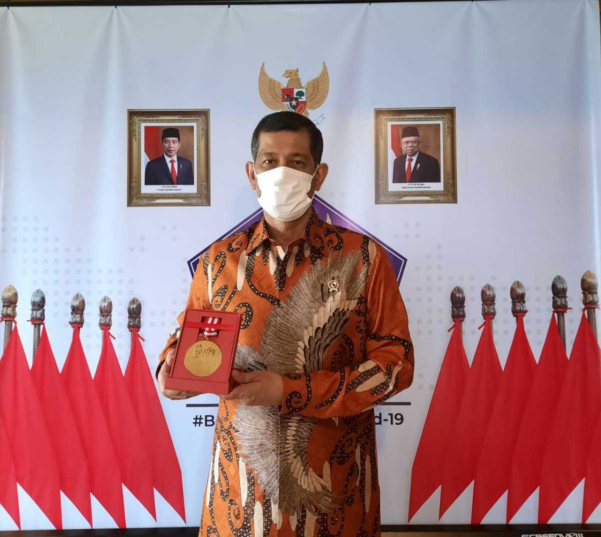 Doni Monardo : 63 Persen Keberhasilan Pengendalian Covid-19 Ditangan Media