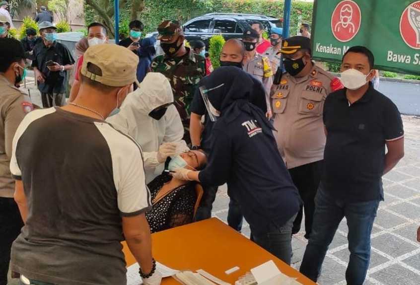 Ditresnarkoba Polda Metro Gelar Swab Antigen Gratis di Tangsel