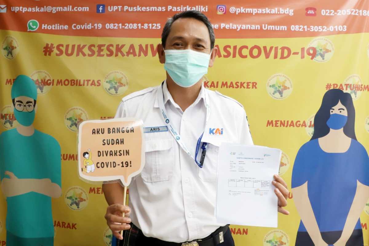 13.526 Pegawai KAI Siap Sukseskan Program Vaksinasi Covid-19