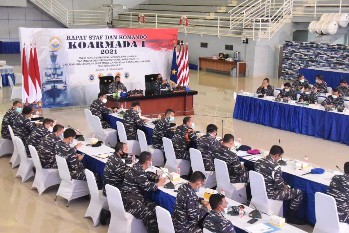 Pangkoarmada I: Optimalkan Peran Tracing Covid-19 Babinpotmar Di Daerah