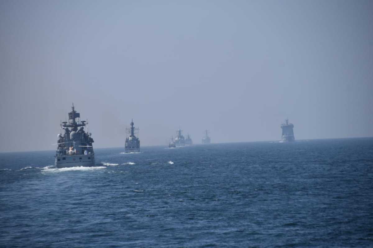 KRI Bung Tomo-357 Ikuti Sea Phase di Laut Arab