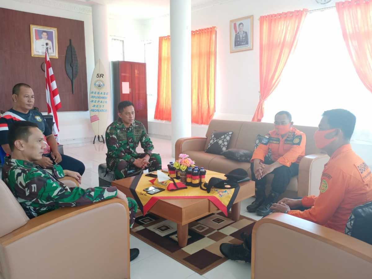 Lanal Nias dan Kantor SAR Gunung Sitoli Sinergi Penanganan Bencana