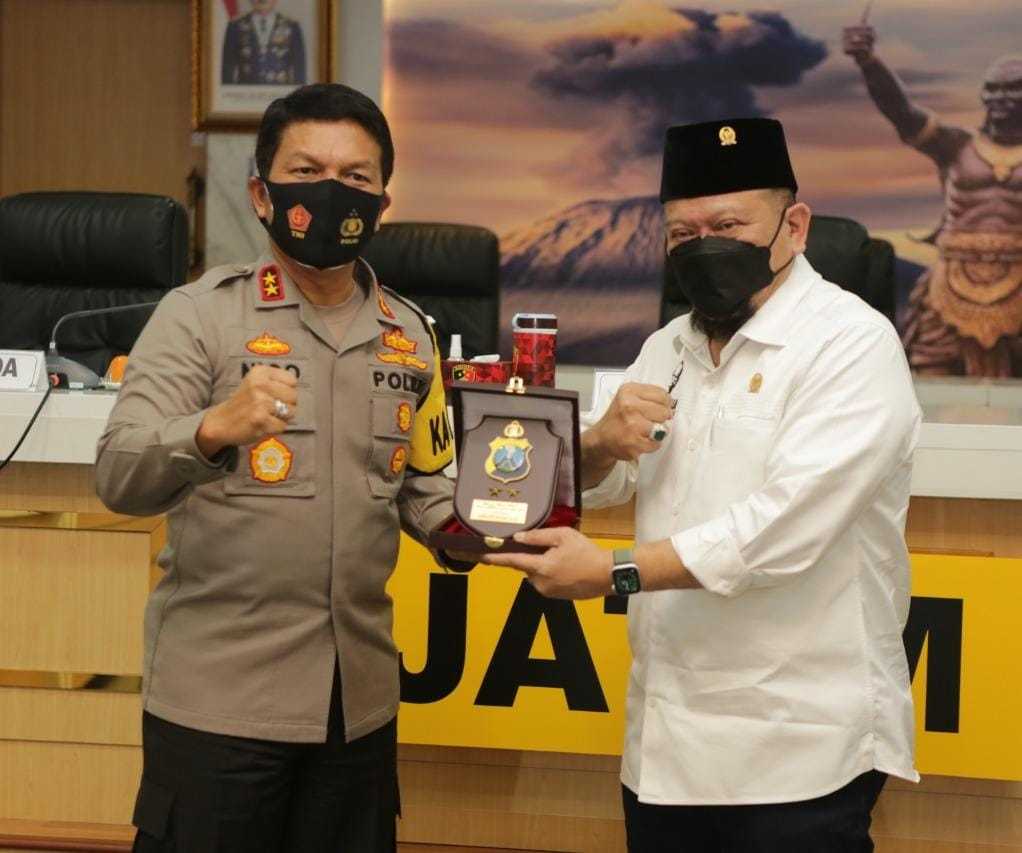 Kapolda Jatim Terima Kunker Ketua DPD RI di Mapolda Jatim