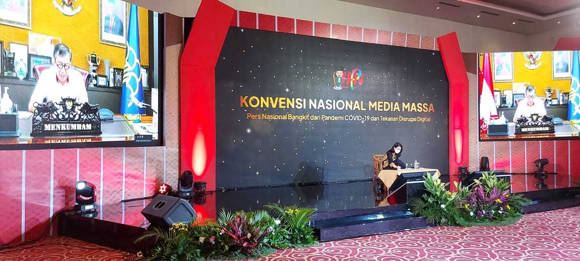 HPN 2021, Yasonna Singgung Penutupan Suara Pembaruan