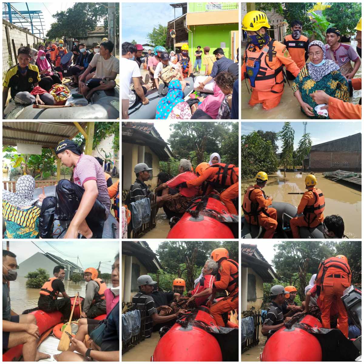 Banjir Kabupaten Karawang 14.754 KK Terdampak, 3.393 KK Mengungsi