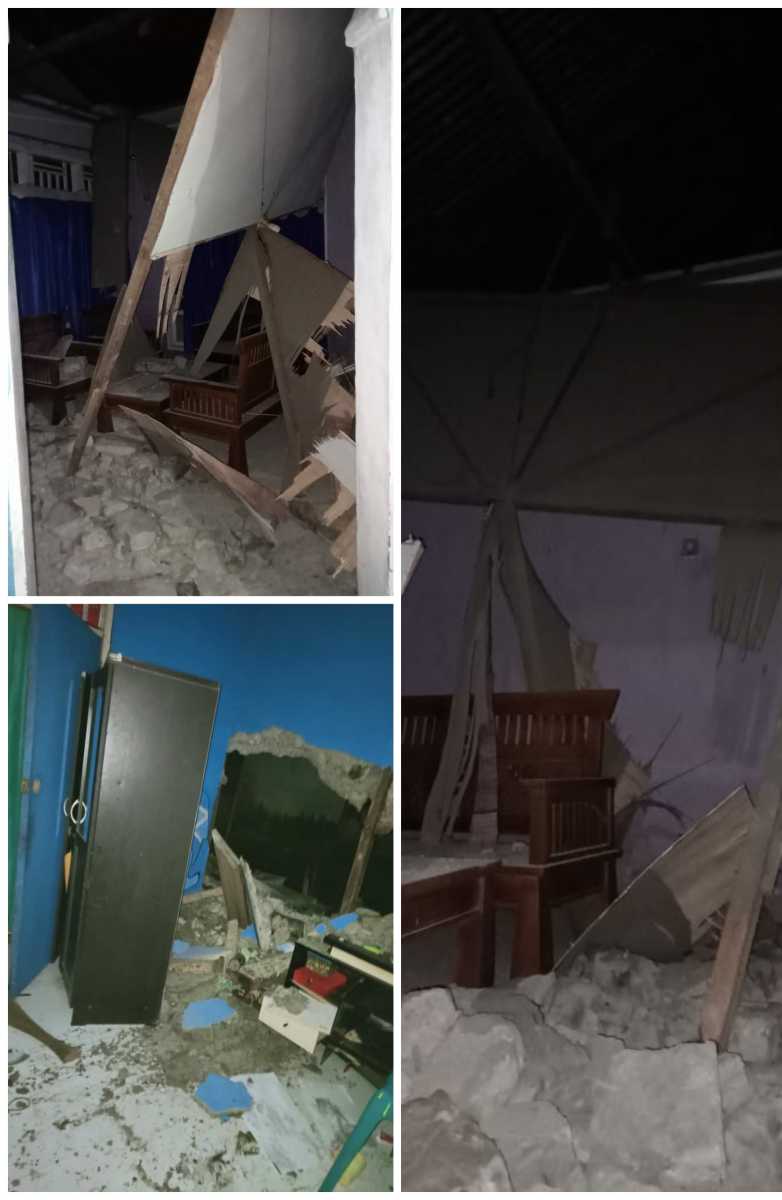 Gempa Halmahera Selatan Sebabkan Sejumlah Bangunan Rusak
