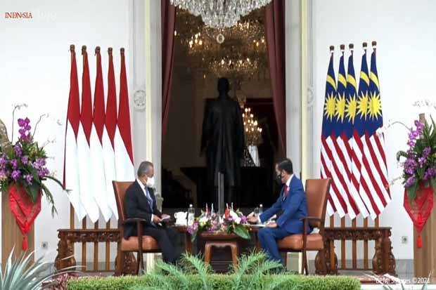 Presiden Jokowi Jamu PM Malaysia di Istana Negara