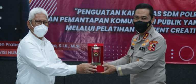Gelar Pelatihan Konten Kreatif, Humas Polri Jalankan 100 Hari Program Kapolri Listyo Sigit