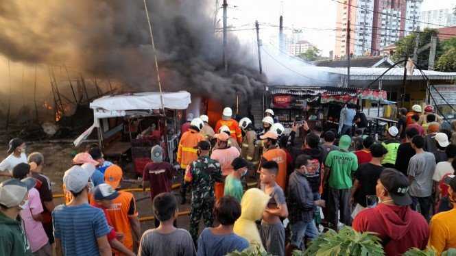 Kebakaran Penjaringan, 400 keluarga Terdampak