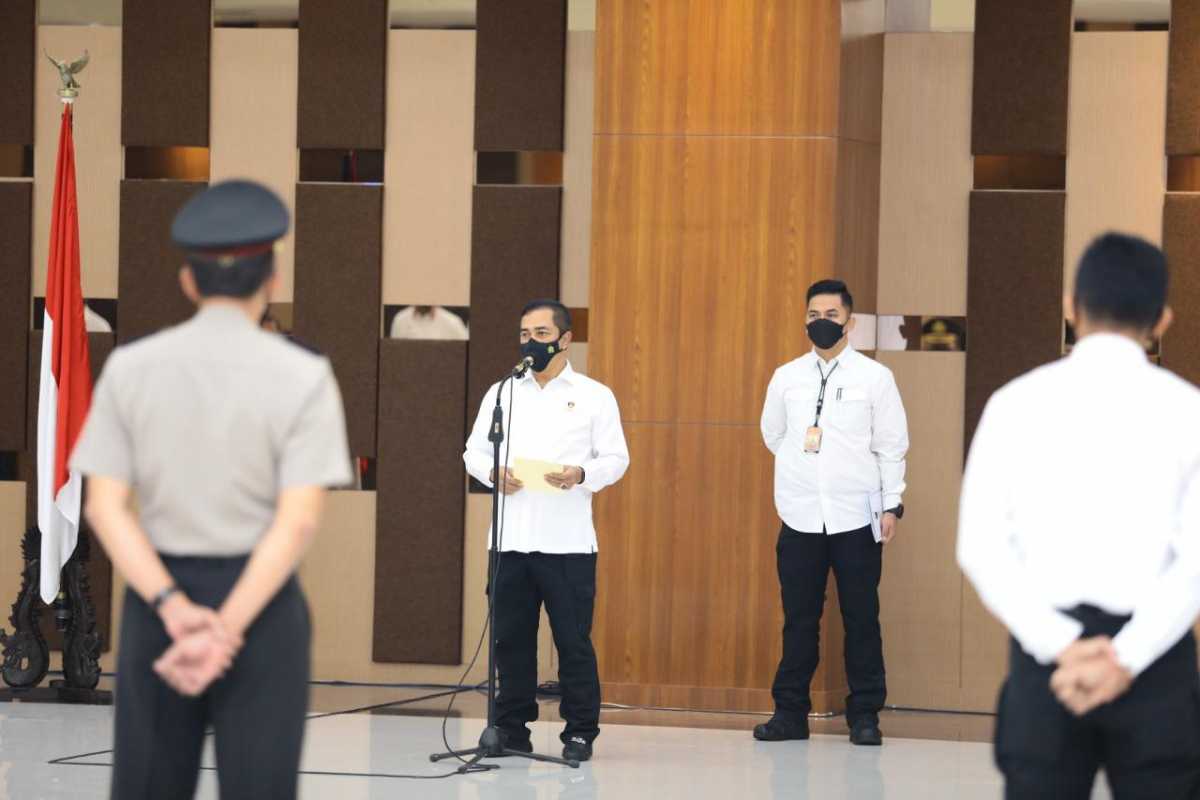 Kabareskrim Pimpin Langsung Korps Raport Kenaikan Pangkat Luar Biasa Personil Bareskrim