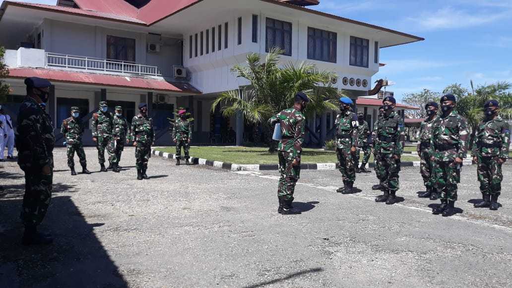 Tingkatkan Kemampuan Prajurit, Lanal Nias Gelar Latihan Glagaspur