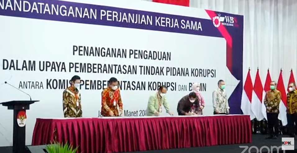 Perangi Tindak Pidana Korupsi, KAI Bekerja Sama dengan KPK
