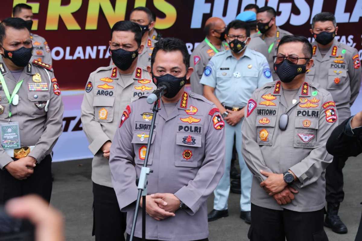 Rakernis, Kapolri Ibaratkan Kinerja Polantas Seperti Manusia Baja