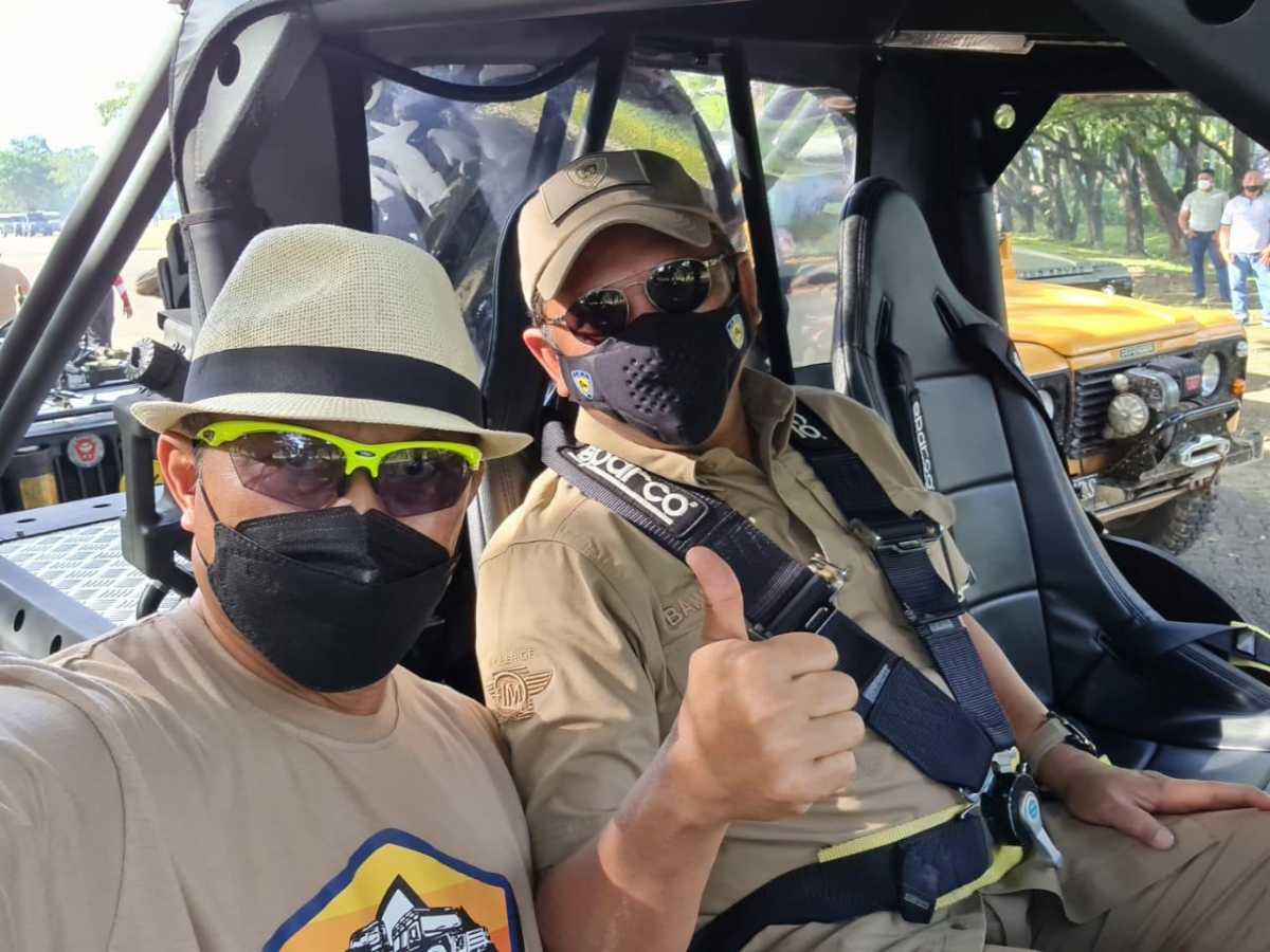 Bamsoet dan Komunitas Offroad Berikan Bantuan Sosial di Sentul