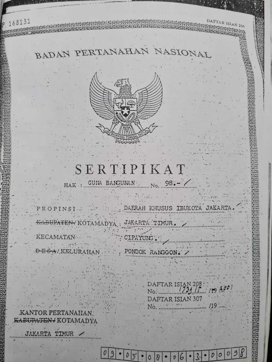 Korupsi Sarana Jaya, MAKI Serahkan Bukti Lahan di Munjul ke KPK