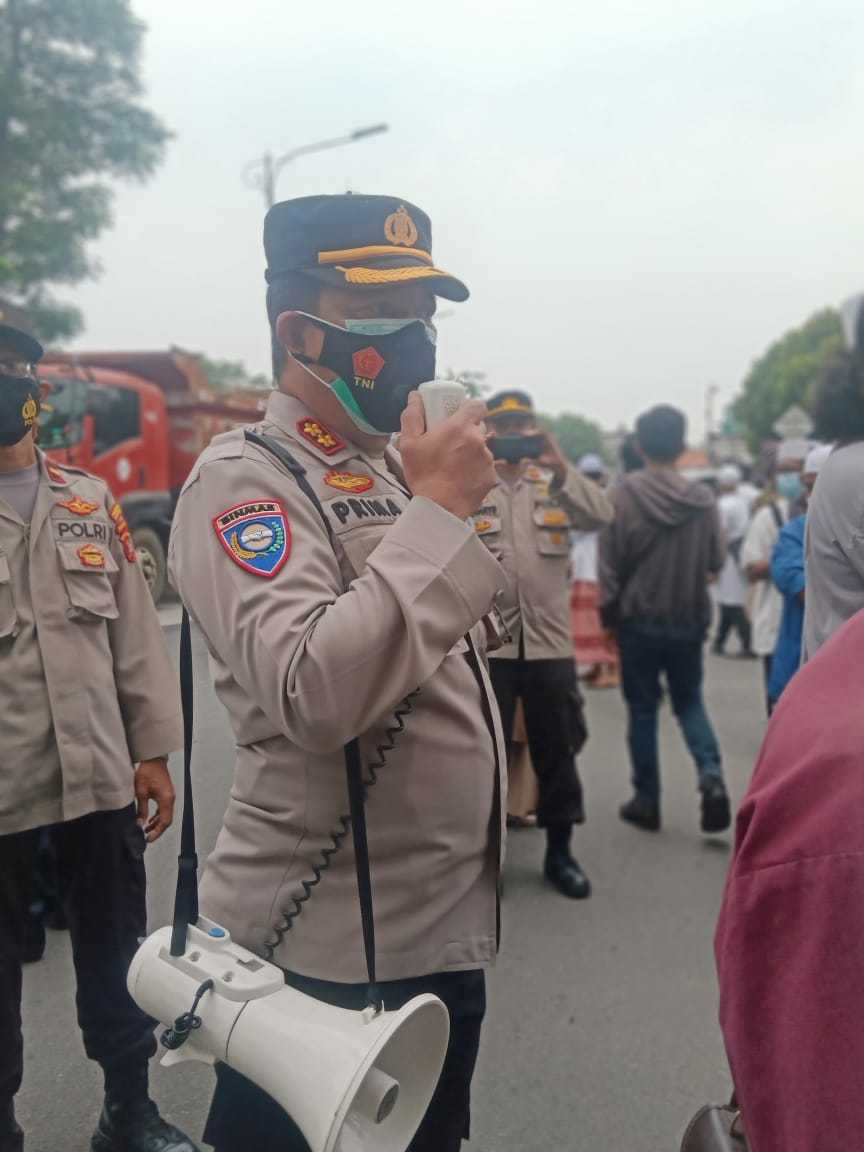 Sidang Rizieq, Polisi Akan Bubarkan Kerumunan