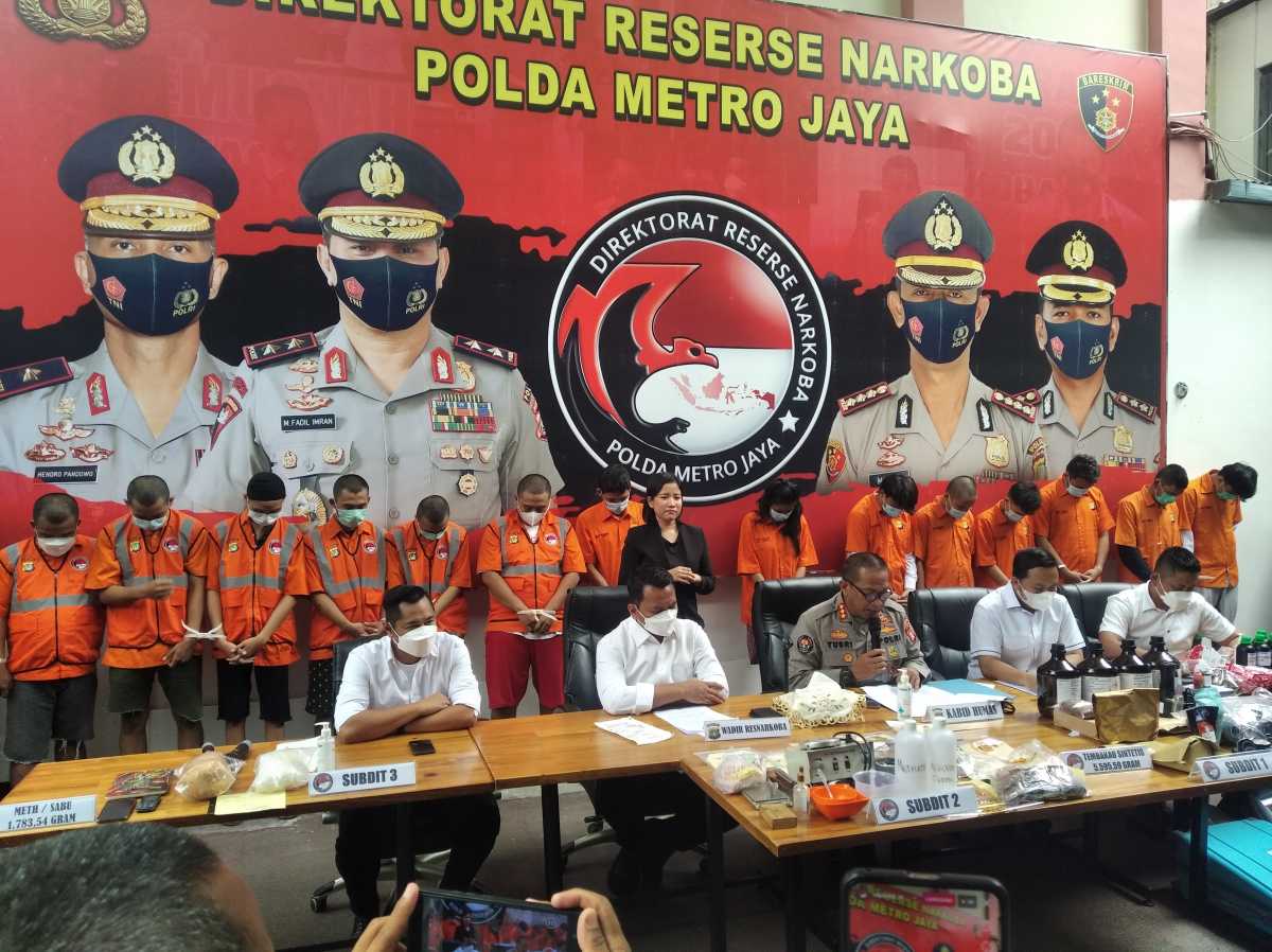 Polisi Tangkap Kurir Sabu Seberat 1,8 Kilogram di Pelabuhan Tanjung Priok