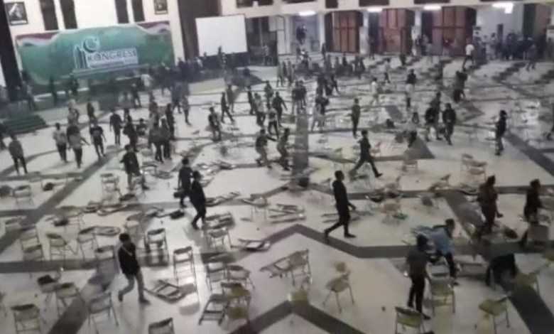 Kongres HMI di Surabaya Ricuh, 1.150 Polisi Diterjunkan