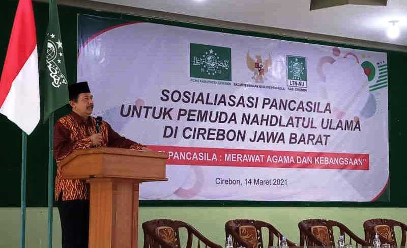 Kepala BPIP Ajak Pemuda NU Cirebon Rawat Ideologi Pancasila