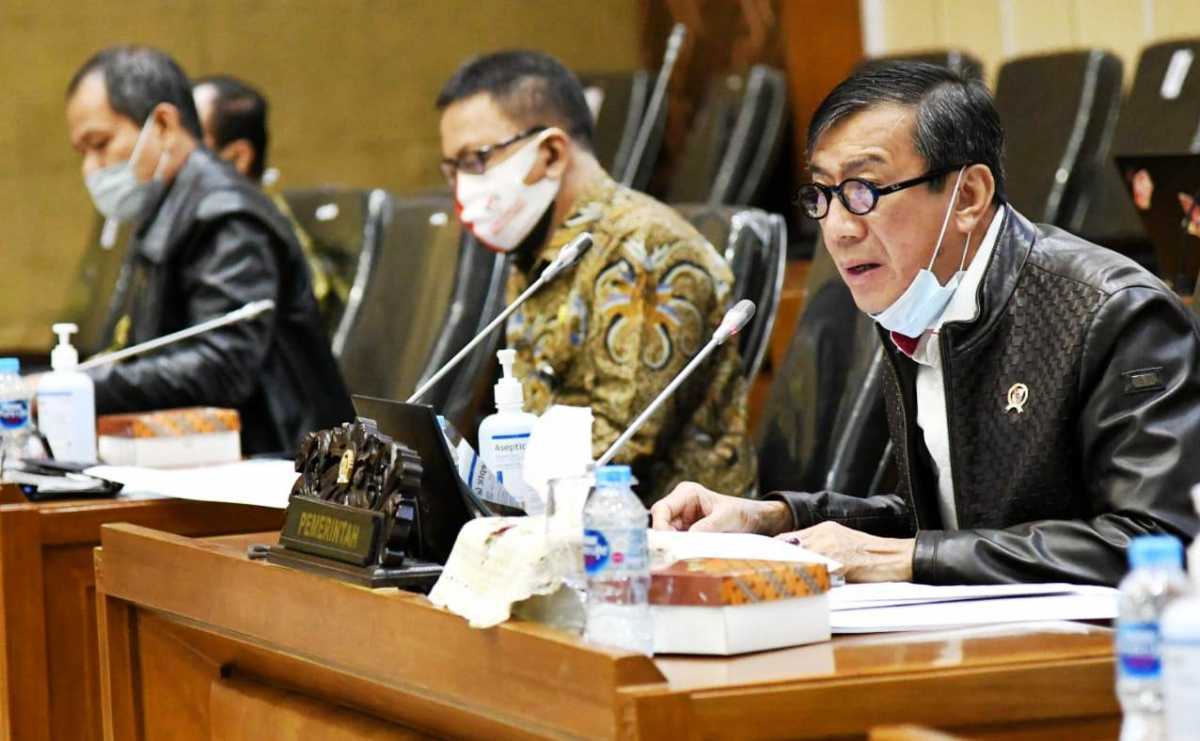 Menkum-HAM : Kalau Diputuskan Masih Berselisih PD Bertempur di Pengadilan