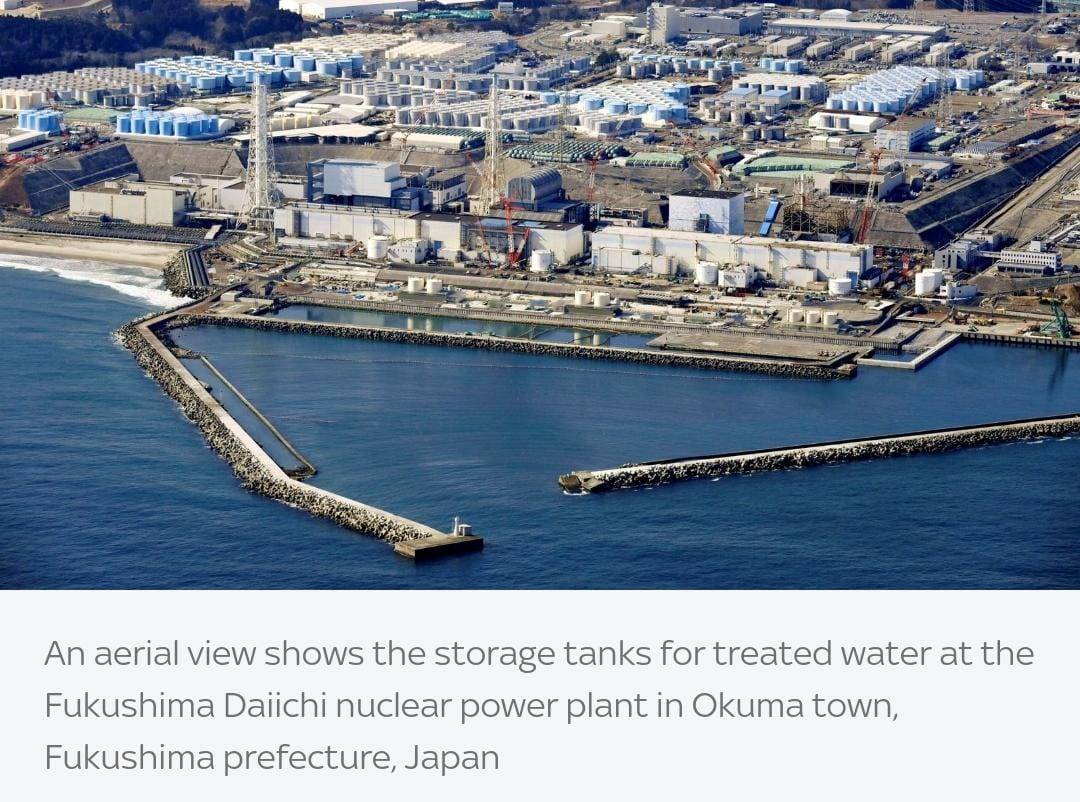 Jepang Akan Membuang Air Limbah Nuklir Fukushima ke Laut, China Marah