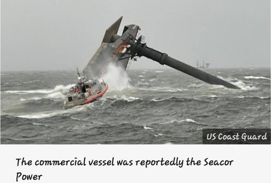 Kapal Louisiana Terbalik, Petugas Masih Cari Awak Kapal