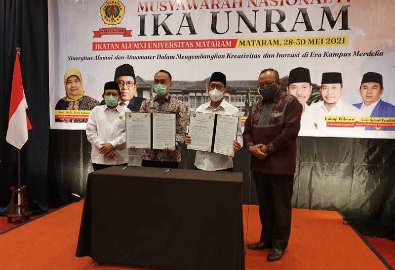 Pemprov dan IKA Unram Harus Seiring Sejalan untuk Kemajuan Daerah