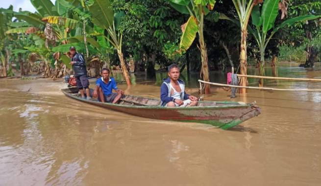 5 Desa Sumatera Selatan Dilanda Banjir Hingga 1,5 Meter