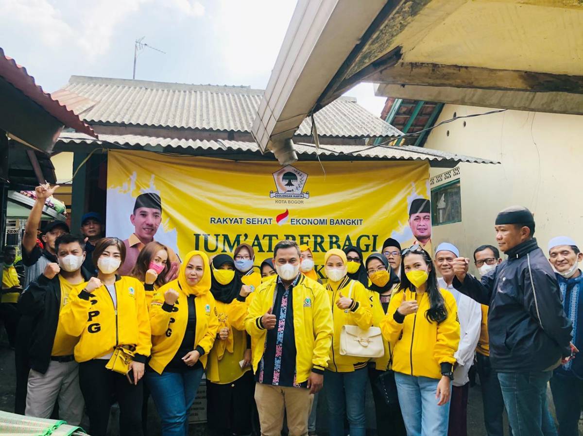 Golkar Kota Bogor Galakkan Program "Jumat Berbagi"