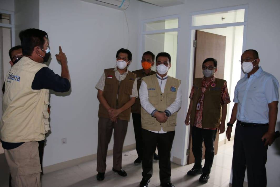 Wisma Atlet Penuh, Pemprov DKI Siapkan Rusun Pasar Rumput