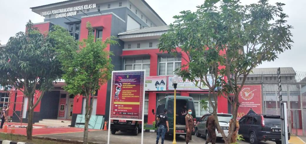 Adelin Lis Dijebloskan ke Lapas gunung Sindur