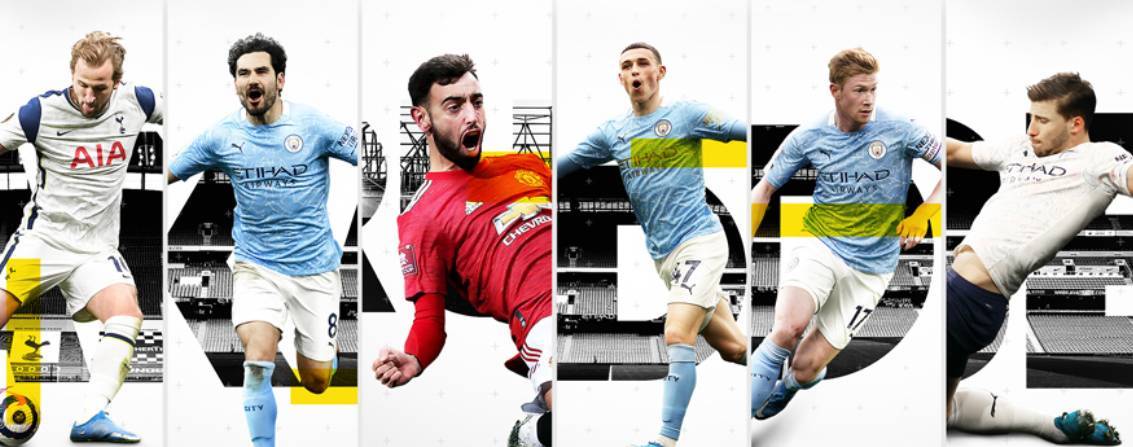 Nominasi PFA Player of The Year Award 2020/2021