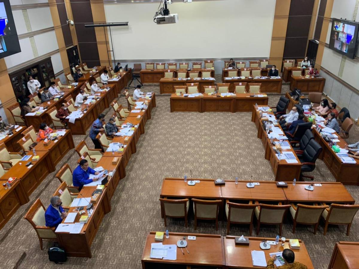 Pagu Anggaran Tahun 2022 Naik, Komisi III Gelar RDP Bersama BNN, LPSK dan BNPT