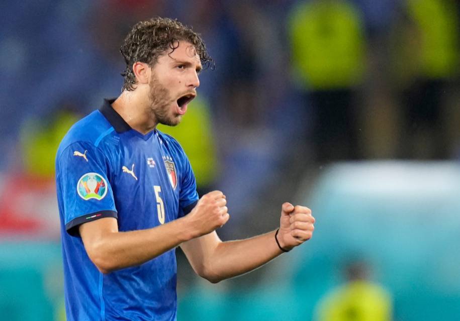 Italia Unggul 1-0 di Babak Pertama
