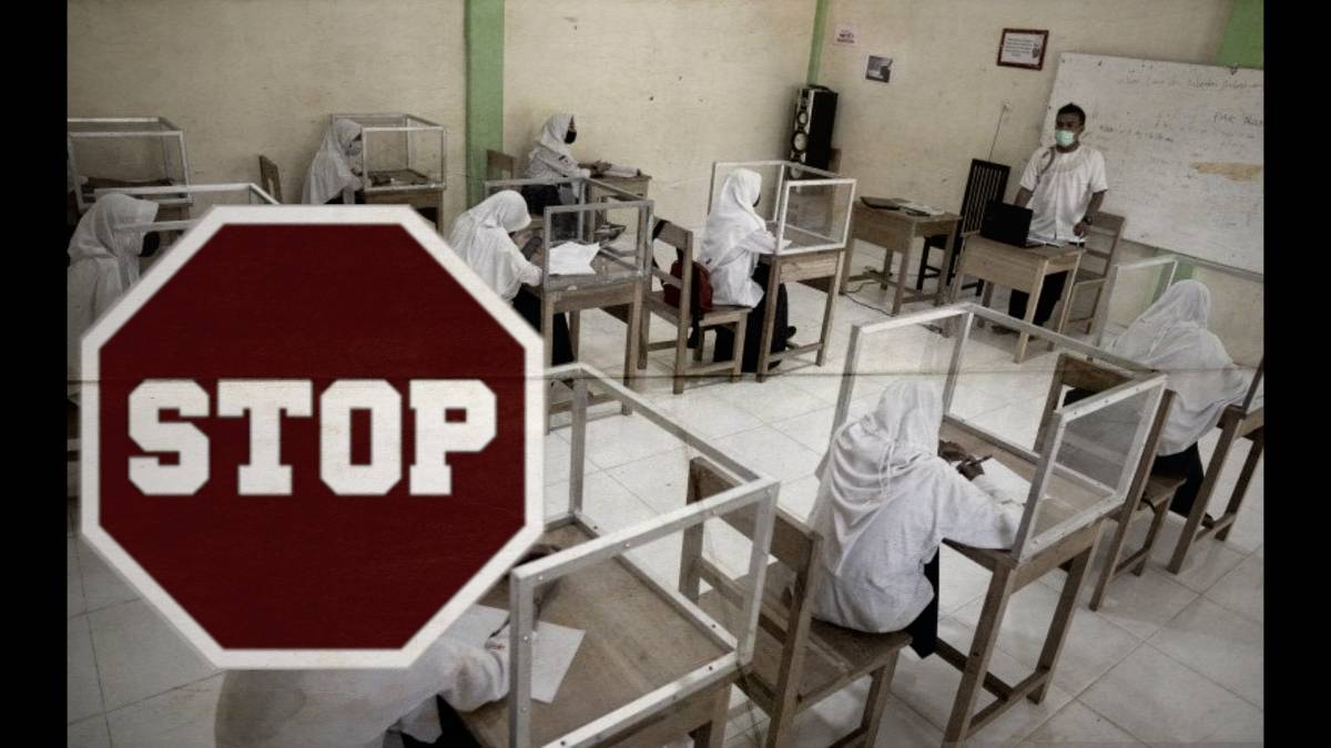 Covid Merajela Di Ibukota, Uji Coba PTM Tahap II Dibatalkan