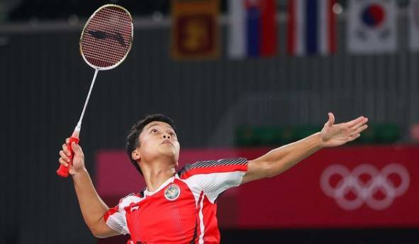 Anthony Sinisuka Ginting Lolos ke Semifinal Olimpiade Tokyo 2020