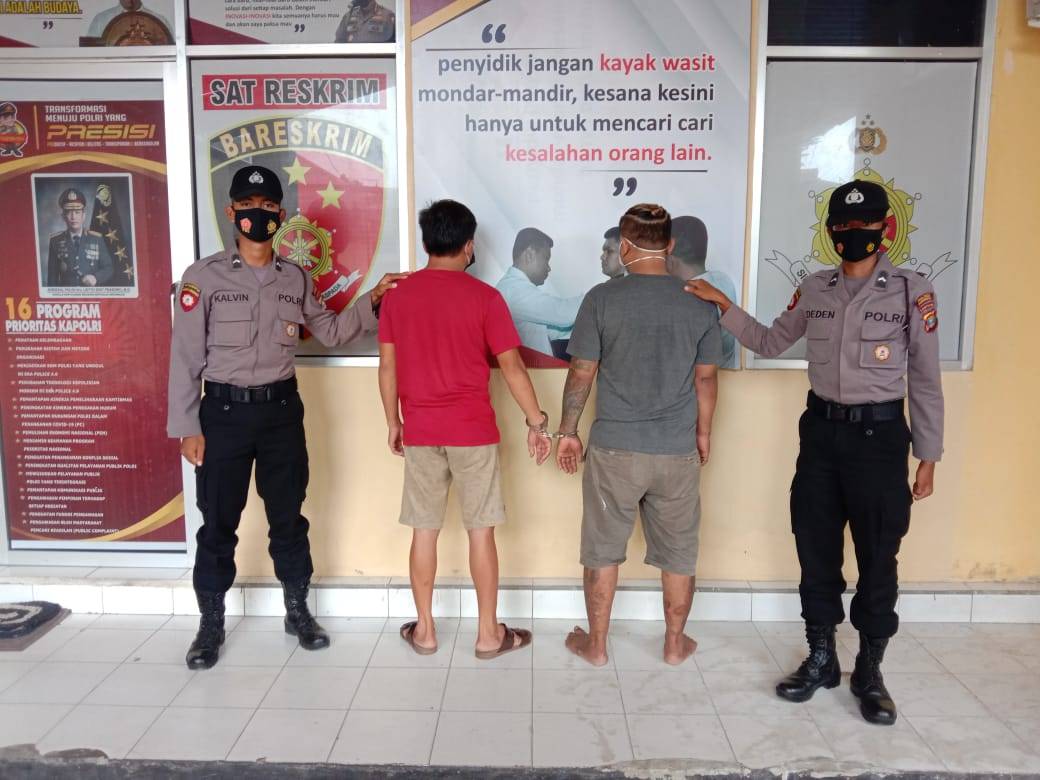 Dua Penyalahgunan Narkoba Diamankan Jajaran Sat Narkona Polres Pringsewu