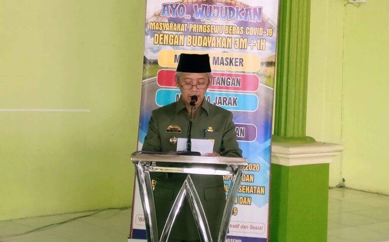 Pengesahan Pelaksanaan Perda APBD 2020 Pringsewu Dilakukan Virtual