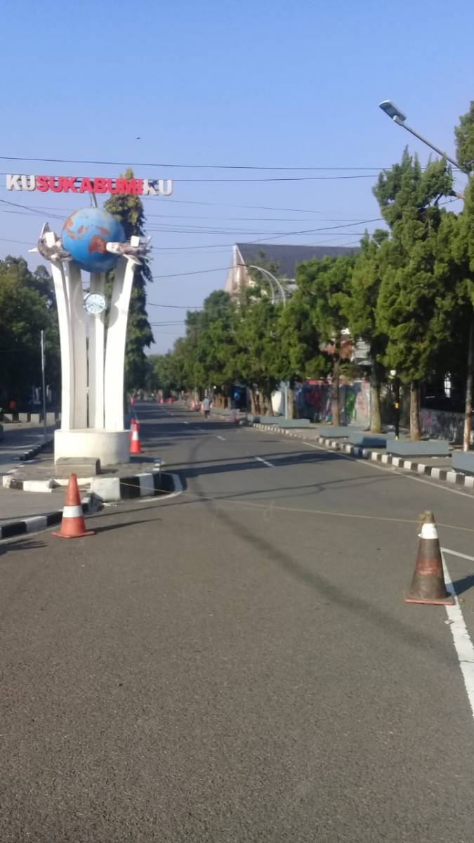 Hari Kedua PPKM Darurat Kota Sukabumi Tanpa Kendala