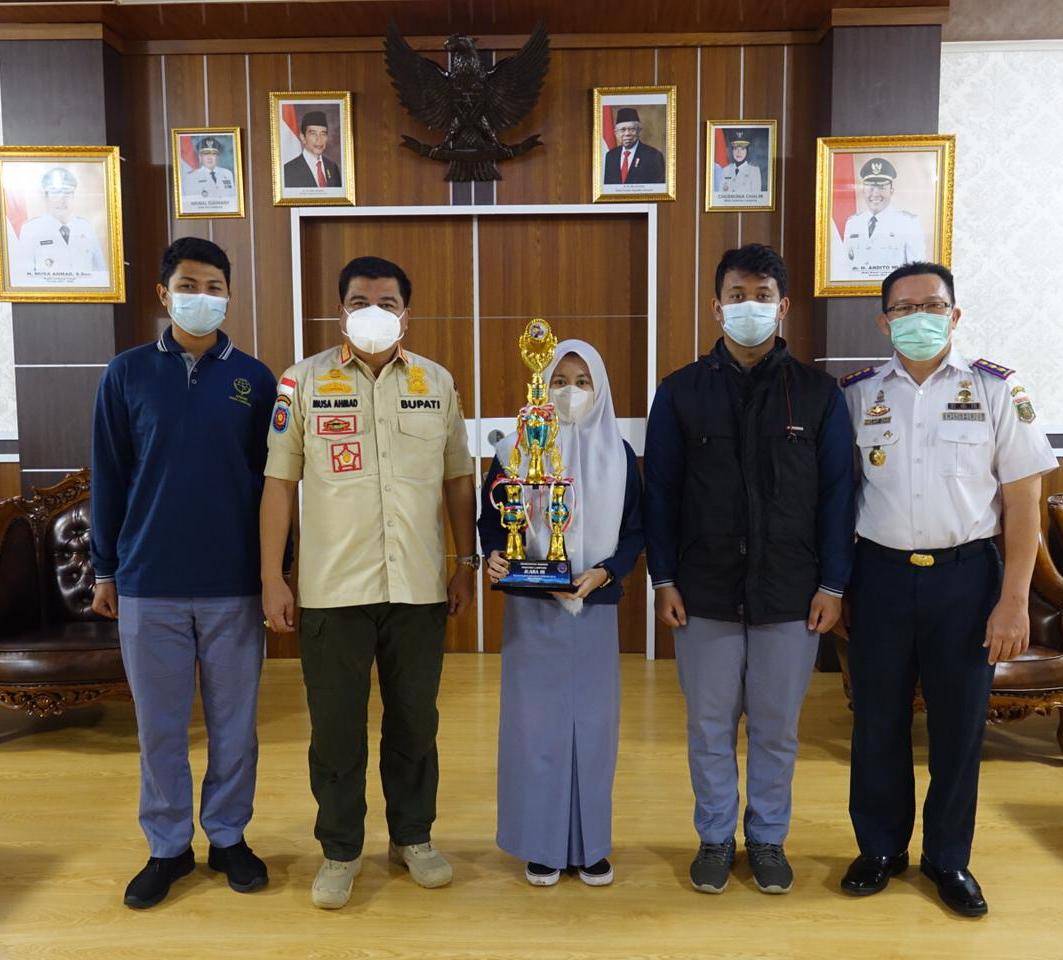 Lampung Tengah Gembleng Pelajar Pelopor Keselamatan Lalu Lintas