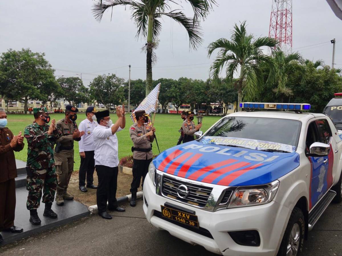 Lampung Tengah Luncurkan Mobile Vaksinasi Covid-19