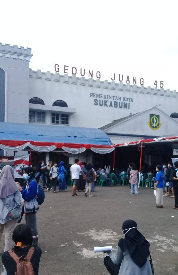 Pekan Ini Pemkot Sukabumi Vaksin 2.322 Remaja Usia 12-17 Tahun