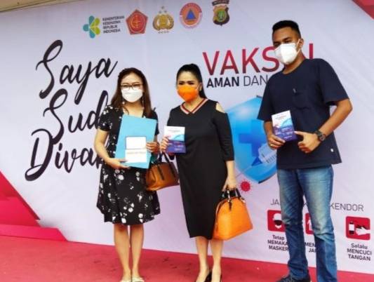 Vaksin Presisi Polda Metro, Vina Panduwinata: Prosesnya Enak dan Memuaskan, Pokoknya Keren