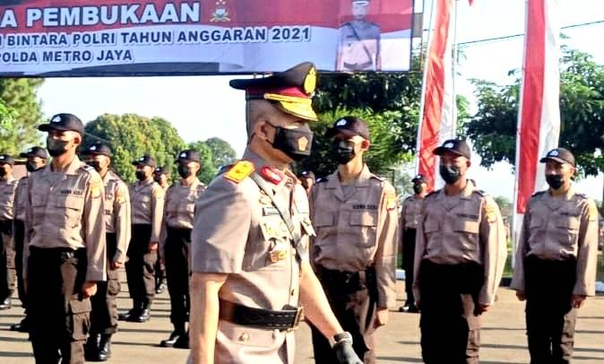 Wakapolda Metro Brigjen Pol Hendro Pandowo Buka Pendidikan Bintara di Lido