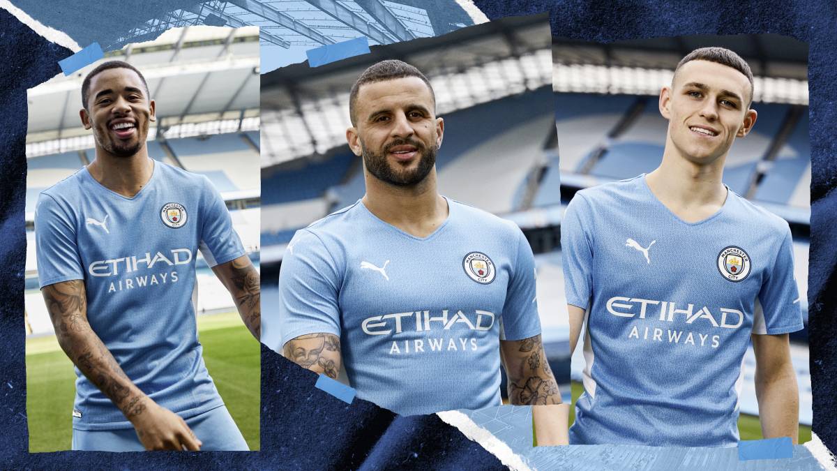 Manchester City Rilis Jersey Kandang Baru