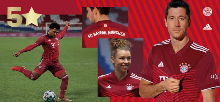 Jersey Kandang Baru Bayern Munchen