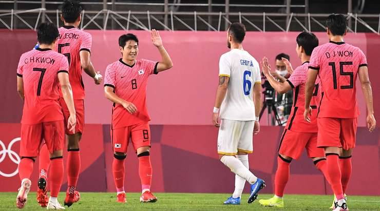 Sepakbola Olimpiade Tokyo 2020 : Korea Selatan Menang Telak, Honduras Menang Tipis Di Grup B