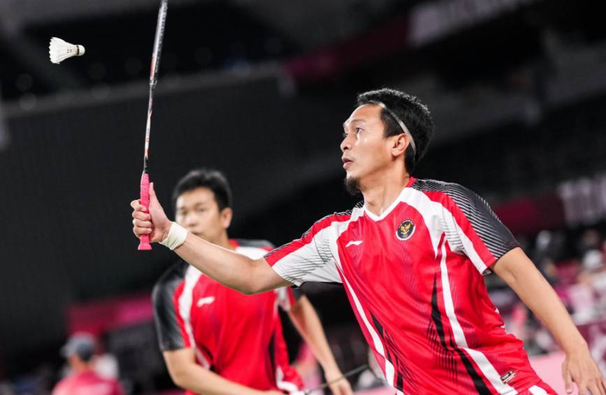 Hasil Bulutangkis Olimpiade Tokyo 2020 : 'The Daddies' Melaju ke Semifinal