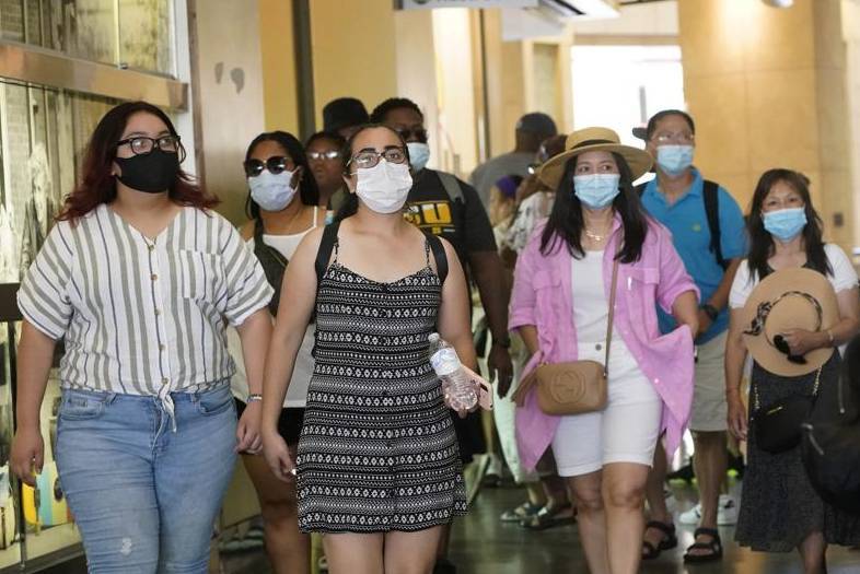 Kasus Covid Meroket, Los Angeles Kembali Wajibkan Masker