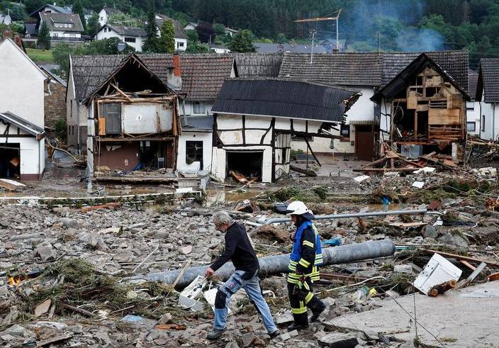 Korban Banjir Jerman Terus Bertambah, 58 Tewas, 1.300 Dinyatakan Hilang